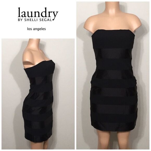 Laundry by Shelli Segal cocktail dress. RUNS SMALL - Picture 2 of 10